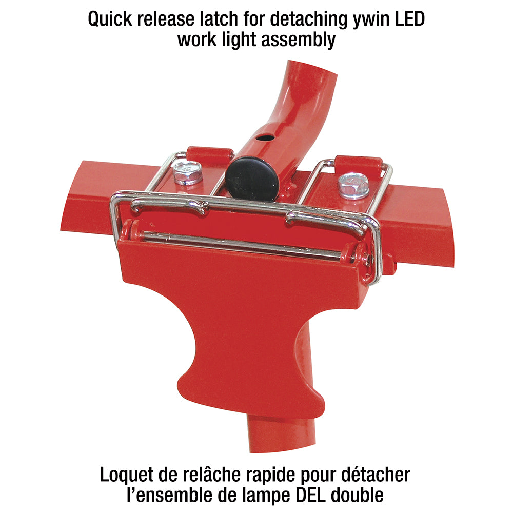 King Canada - 6000 LUMEN TWIN LED WORK LIGHT TRIPOD - MODEL: KC-3002LED-ST