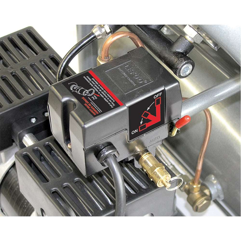 King Canada - 4.6 GALLON ULTRA QUIET OIL-FREE AIR COMPRESSOR - MODEL: KC-4620A