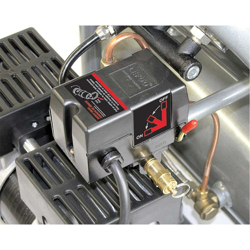 King Canada - 4.6 GALLON ULTRA QUIET OIL-FREE AIR COMPRESSOR - MODEL: KC-4620A