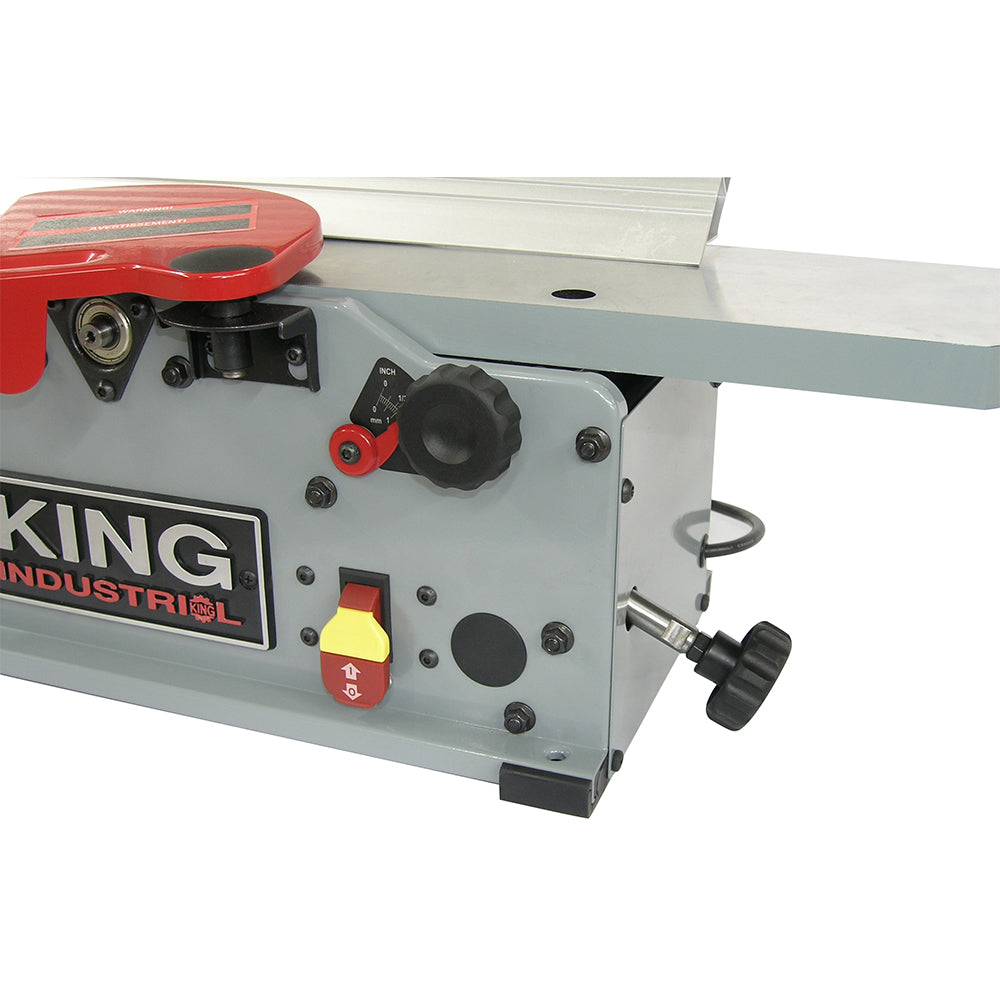 King Canada - 6" BENCHTOP JOINTER WITH HELICAL CUTTERHEAD - MODEL: KC-6HJC
