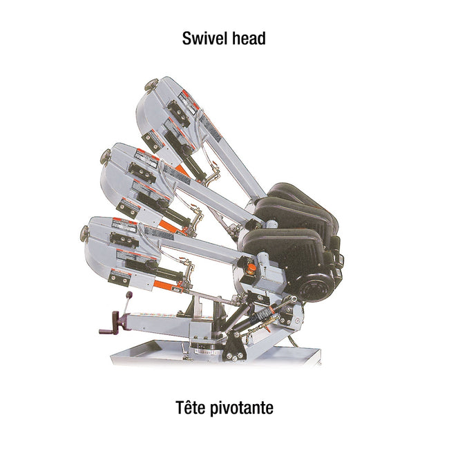 King Canada - 7" X 12" DUAL SWIVEL METAL CUTTING BANDSAW - MODEL: KC-712DS