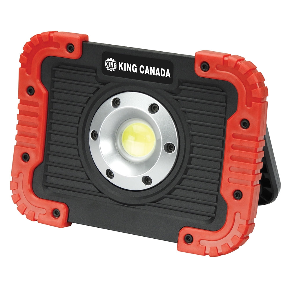 King Canada - 750 LUMENS LED WORK LIGHT - MODEL: KC-750LED-B