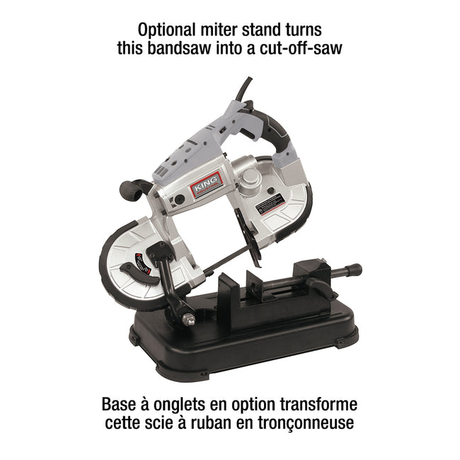 King Canada - PORTABLE VARIABLE SPEED METAL CUTTING BANDSAW - MODEL: KC-8377