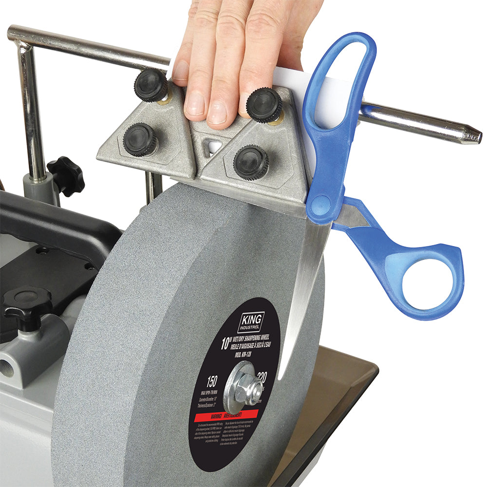 King Canada - 4 PC. WET/DRY SHARPENER ACCESSORY KIT - MODEL: KM-130