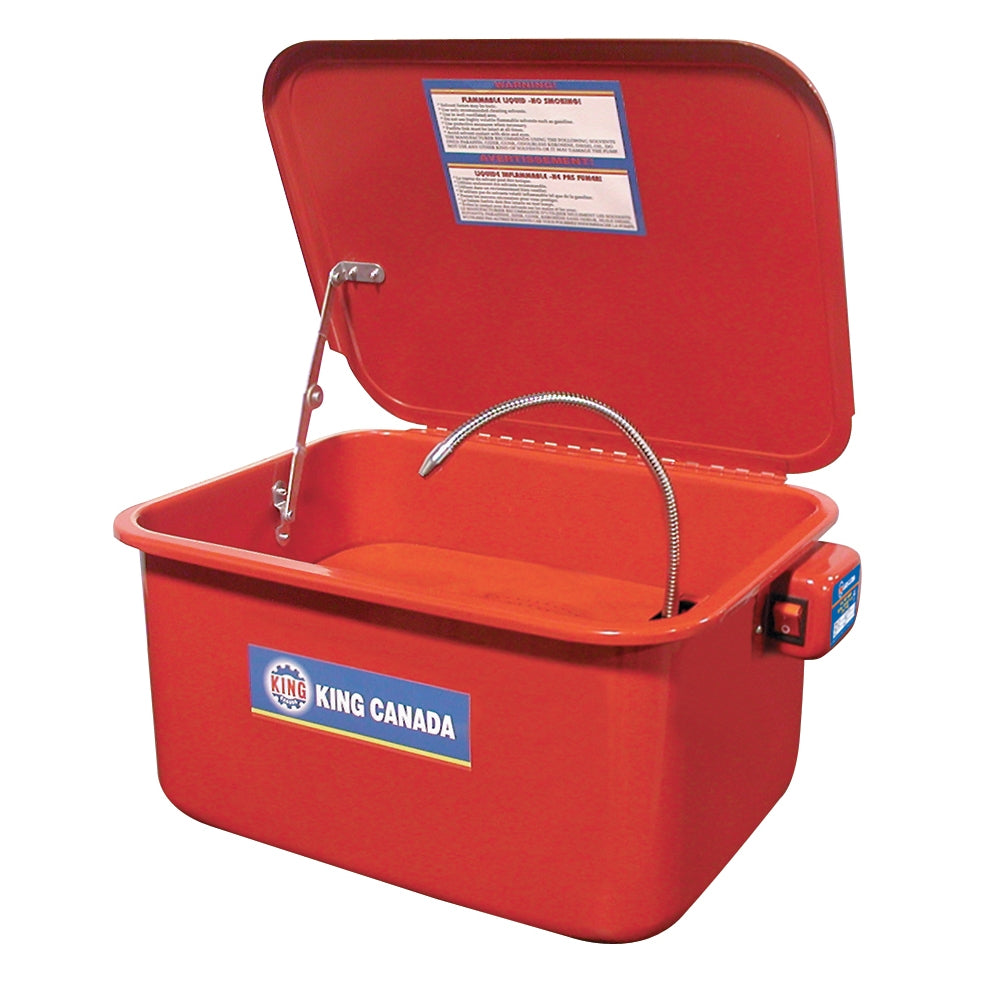 King Canada - 5 GALLON RECIRCULATING PARTS WASHER - MODEL: KPW-205