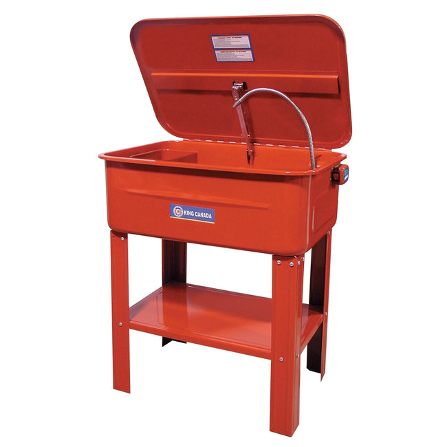 King Canada - 20 GALLON RECIRCULATING PARTS WASHER - MODEL: KPW-220