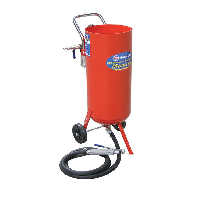 King Canada - 10 GALLON PRESSURE ABRASIVE SANDBLASTER - MODEL: KSB-10