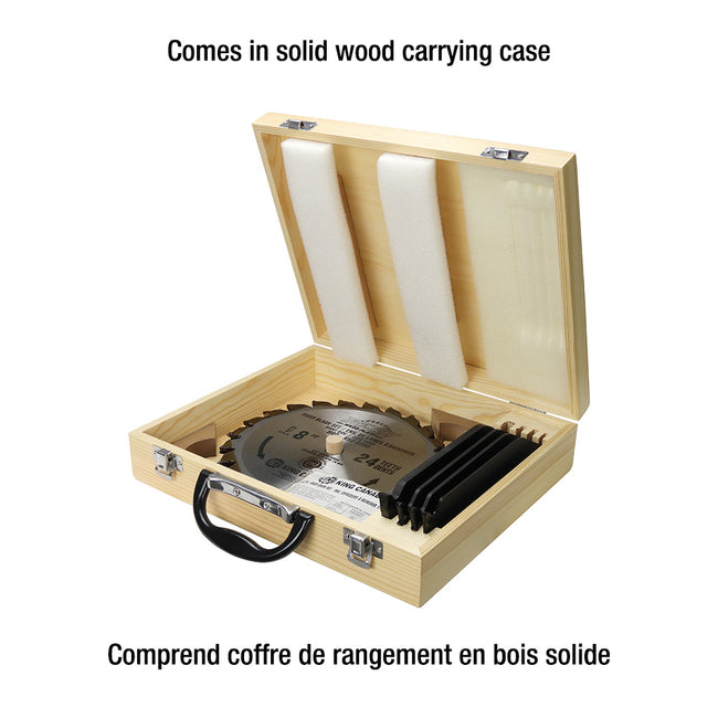 King Canada - 8" DADO BLADE SET - MODEL: KSC-8000