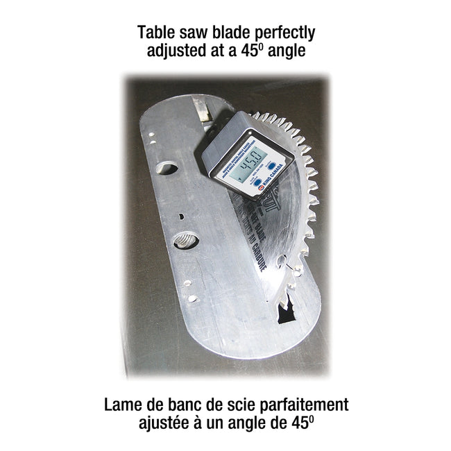 King Canada - MAGNETIC DIGITAL ANGLE GAUGE - MODEL: KW-180N