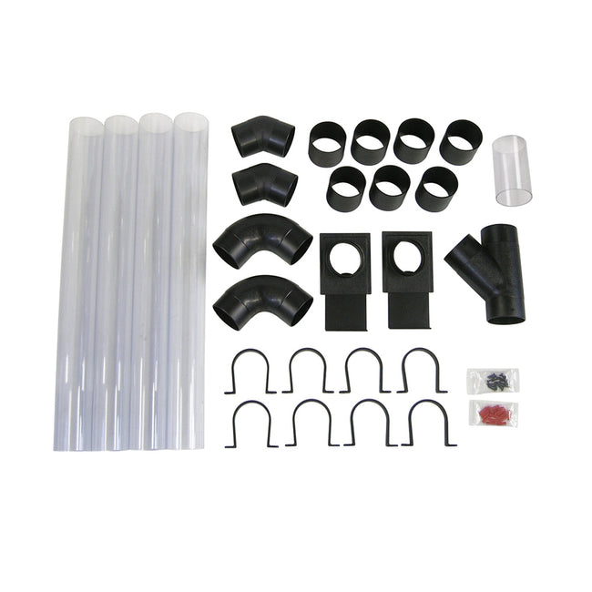 King Canada - 27 PC. 4'' DUST COLLECTION HOOK-UP SYSTEM - MODEL: KW-270