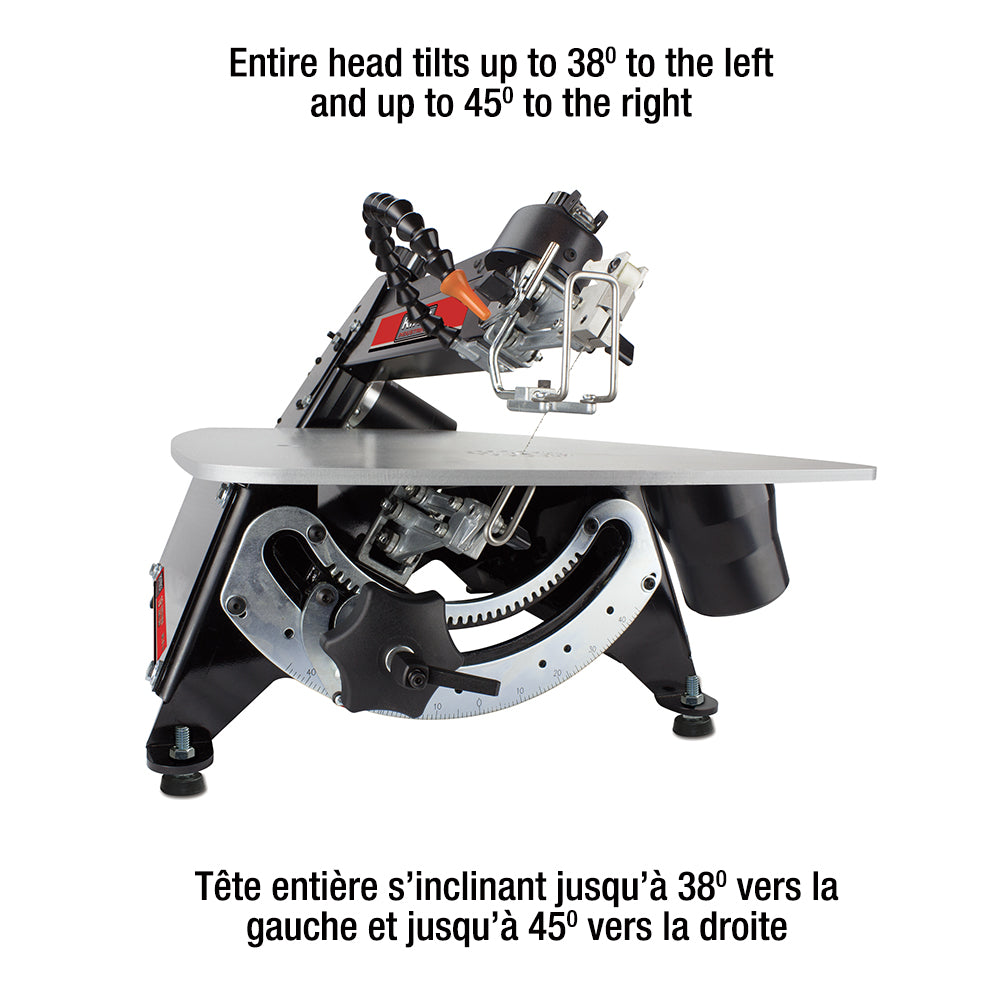 King Canada - 21'' PROFESSIONAL SCROLL SAW - MODEL: KXL-21-100