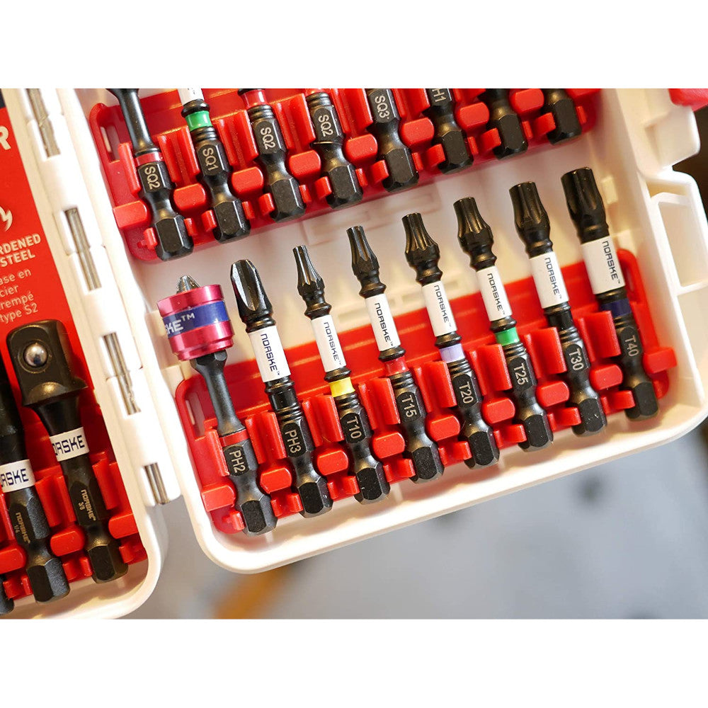 Norske - 40-Piece Impact Torsion Bit Set - Item #NIBPI708