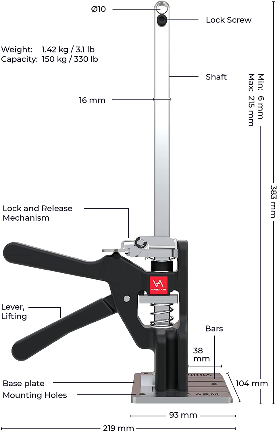 Viking Arm - Assembly Jack - VKARM