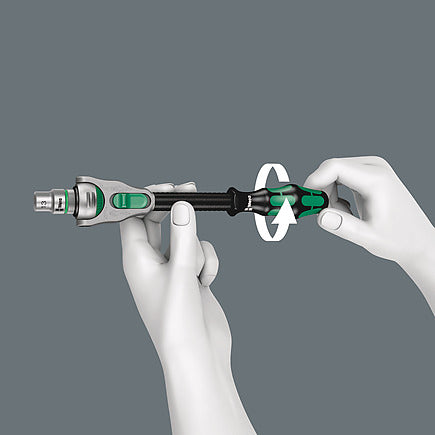 Wera - 8100 SB 2 Zyklop Speed Ratchet Set 3/8″ Drive Metric 43-Piece - #003594