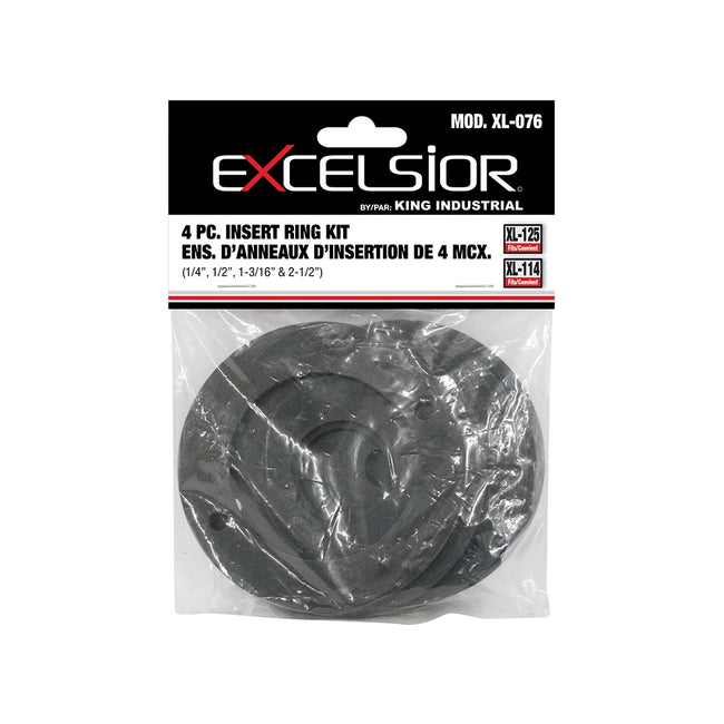 King Canada - 4 PC. INSERT RING KIT - MODEL: XL-076