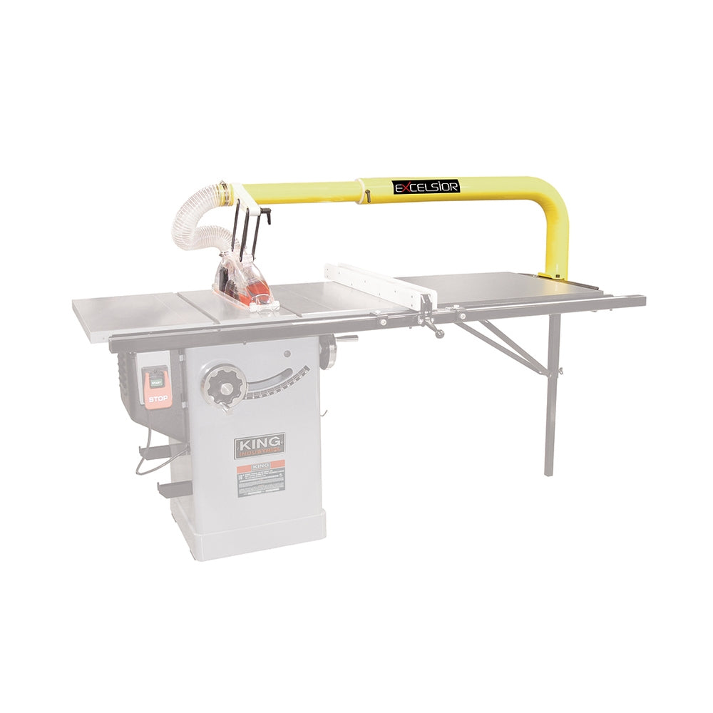 King Canada - OVERARM BLADE COVER SYSTEM WITH DUST COLLECTION - MODEL: XL-1014