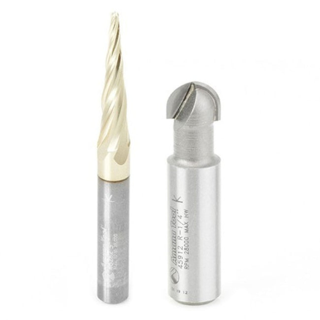 Axiom – AR Series Carving Bit Set (2pc) by Amana Tool