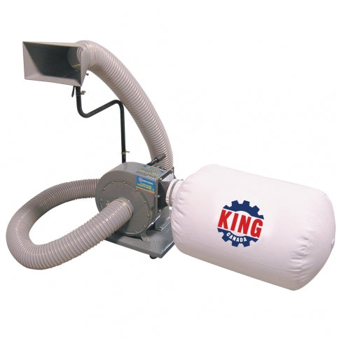 King Canada - 600 CFM DUST COLLECTOR - MODEL: KC-1105C