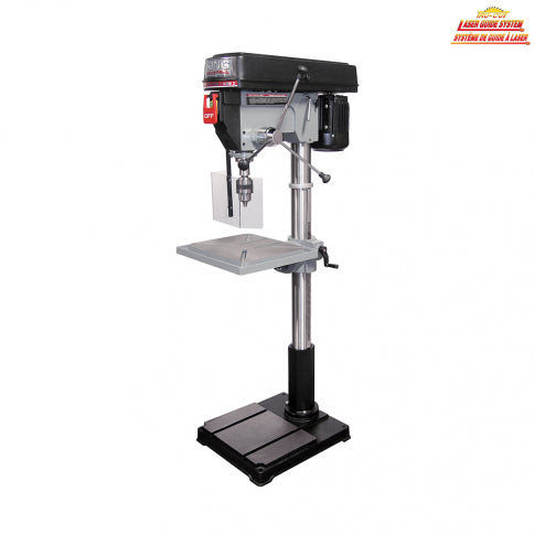 King Canada - 22" DRILL PRESS WITH SAFETY GUARD - MODEL: KC-122FC-LS