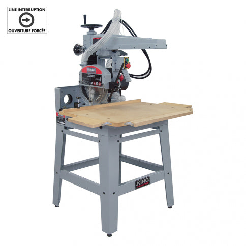 King Canada - 12'' RADIAL ARM SAW - MODEL: KC-12RAS