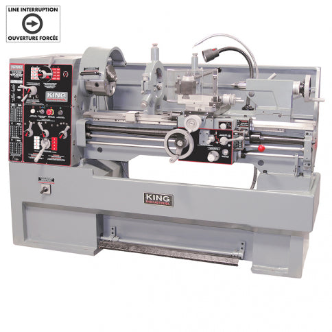 King Canada - 16" X 40" HIGH PRECISION TOOLROOM METAL LATHE WITH TAPER ATTACHMENT - MODEL: KC-1640ML/KM-055
