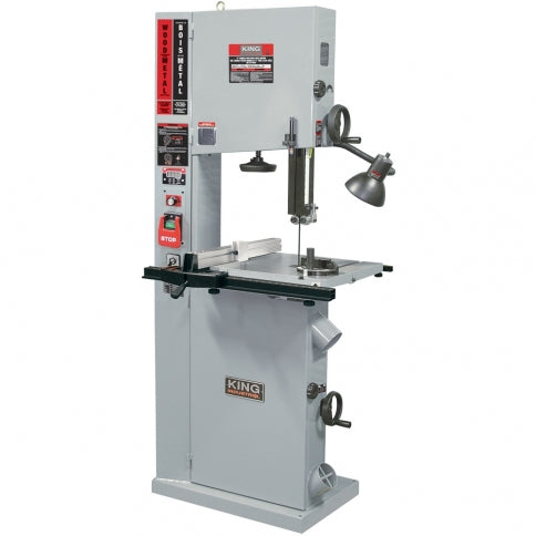 King Canada - 17" VARIABLE SPEED WOOD/METAL CUTTING BANDSAW - MODEL: KC-1700WM-VS