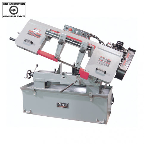 King Canada - 10" X 18" METAL CUTTING BANDSAW (230V or 600V)