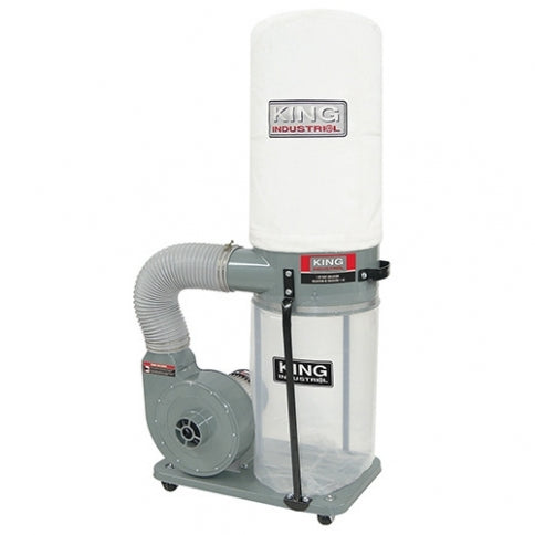 King Canada - 1 HP DUST COLLECTOR - MODEL: KC-2405C