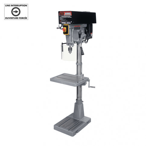 King Canada - 15'' VARIABLE SPEED INDUSTRIAL DRILL PRESS - MODEL: KC-30HS-VS