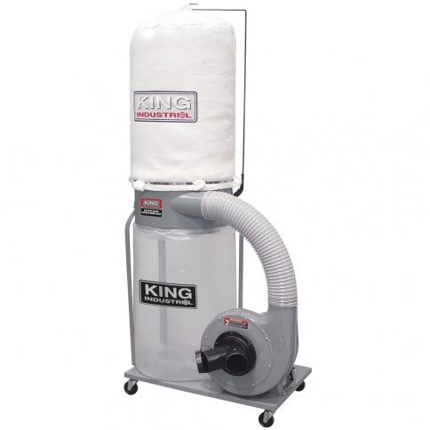 King Canada - 2 HP 1200 CFM DUST COLLECTOR - MODEL: KC-3109C