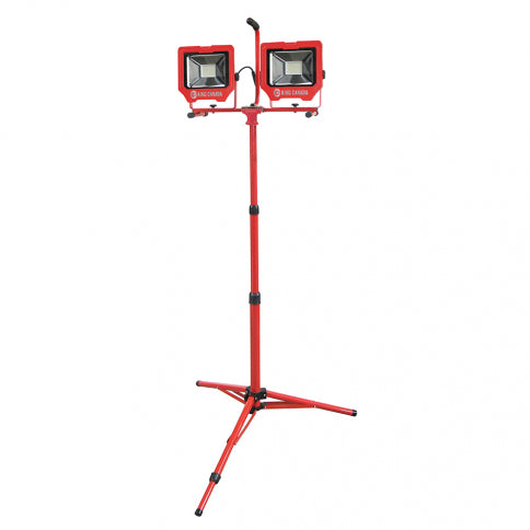 King Canada - 8000 LUMEN TWIN LED WORK LIGHT WITH TRIPOD - MODEL: KC-4002LED-ST