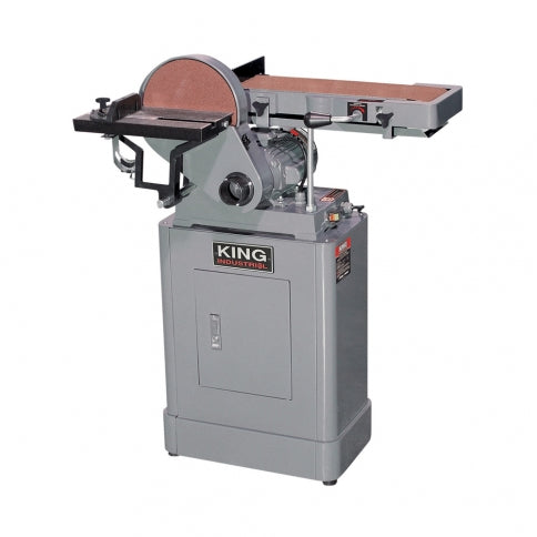 King Canada - 6" X 48" BELT & 9" DISC SANDER - MODEL: KC-760L