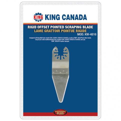 King Canada - RIDGID OFFSET POINTED SCRAPING BLADE - MODEL: KW-4816