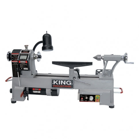 King Canada - 12" X 18" VARIABLE SPEED WOOD LATHE - MODEL: KWL-1218VS