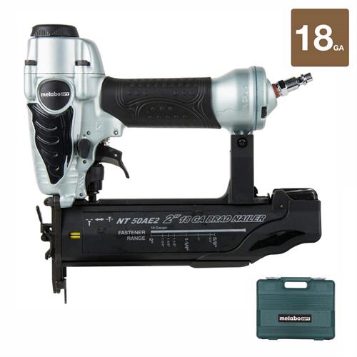 Metabo HPT - 18 Gauge 2 Inch Brad Nailer - Model: NT50AE2