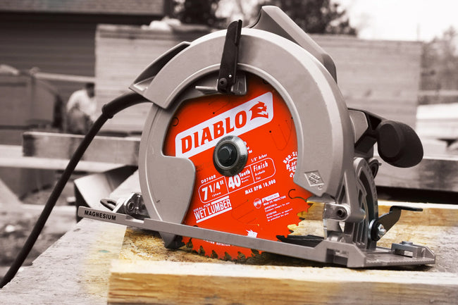DIABLO 7‑1/4 in. x 40 Tooth Finish Saw Blade