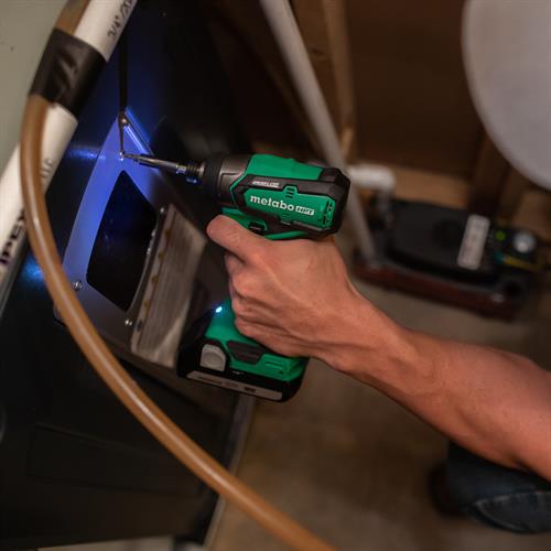 Metabo HPT - 18V Sub-Compact Driver Drill/Impact Driver Combo Kit with FREE 18V 3.0 AH Battery - Model: KC18DDXb