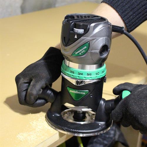Metabo HPT - 2-1/4 Peak HP Variable Speed Fixed Base Router - Model: M12VC