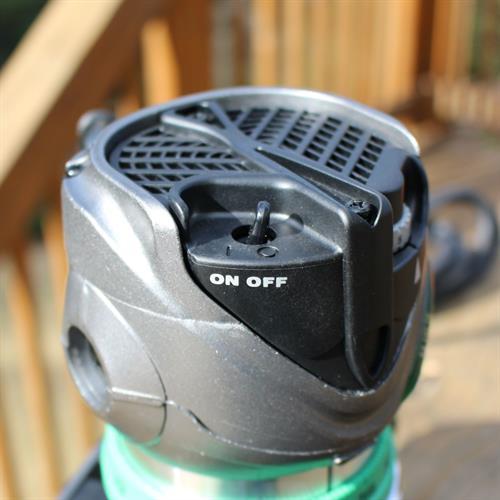 Metabo HPT - 2-1/4 Peak HP Variable Speed Fixed/Plunge Base Router Kit - Model: KM12VC