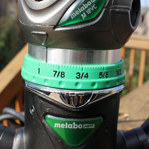Metabo HPT - 2-1/4 Peak HP Variable Speed Fixed/Plunge Base Router Kit - Model: KM12VC