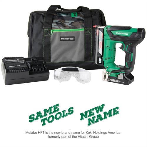 Metabo HPT - 18V 23 Gauge Cordless Pin Nailer with FREE EXTRA BATTERY - Model: NP18DSAL