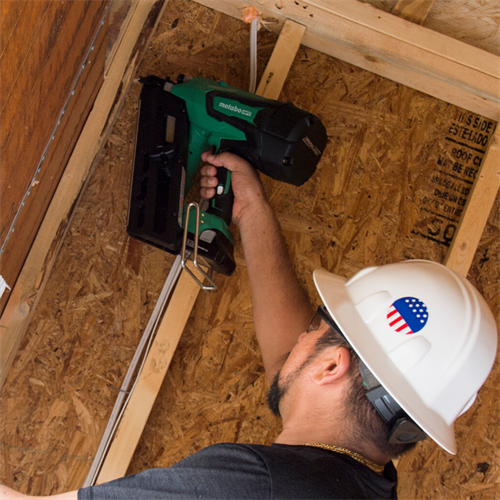 Metabo HPT - 18V 3-1/2 Inch 30° Paper Strip Framing Nailer with FREE Extra Battery - Model: NR1890DCS